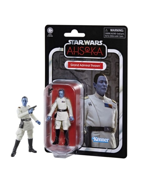 FIGURA DE ACCIÓN STAR WARS VINTAGE AHSOKA GRAND ADMIRAL THRAWN