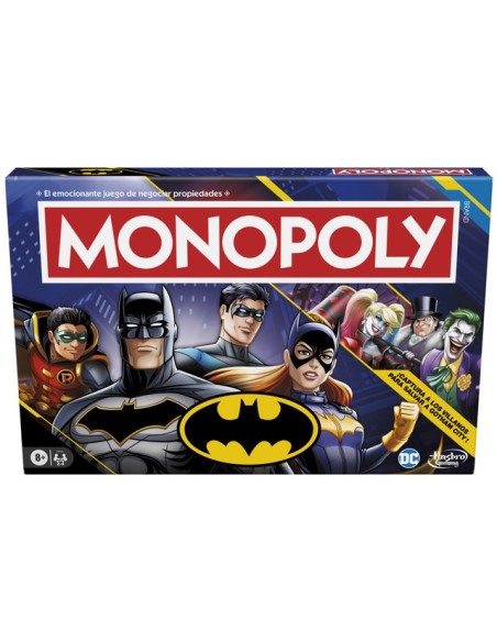 JUEGO DE MESA MONOPOLY BATMAN