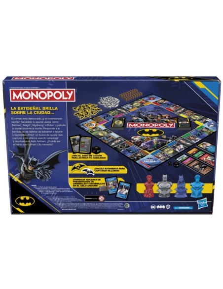 JUEGO DE MESA MONOPOLY BATMAN