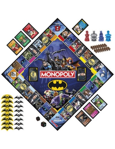 JUEGO DE MESA MONOPOLY BATMAN