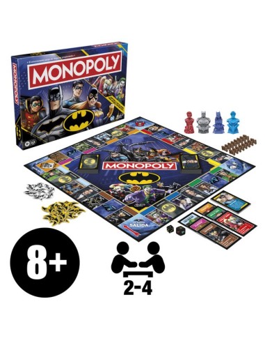 JUEGO DE MESA MONOPOLY BATMAN