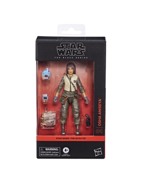 FIGURA DE ACCIÓN STAR WARS BLACK SERIES THE ACOLYTE OSHA ANISEYA