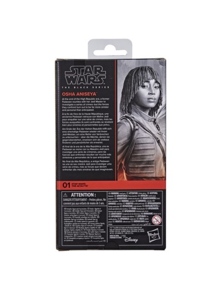 FIGURA DE ACCIÓN STAR WARS BLACK SERIES THE ACOLYTE OSHA ANISEYA