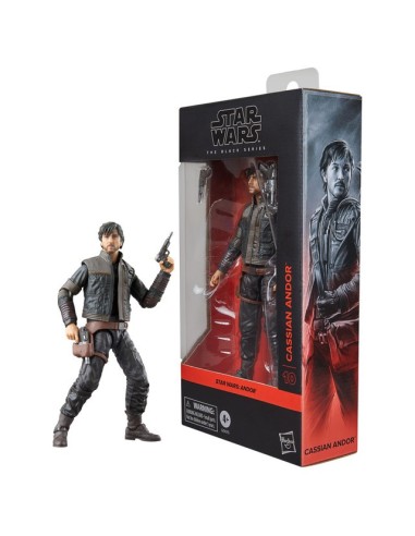 FIGURA DE ACCIÓN STAR WARS BLACK SERIES ANDOR CASSIAN ANDOR