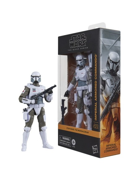 FIGURA DE ACCIÓN STAR WARS BLACK SERIES THE MANDALORIAN IMPERIAL ARMORED COMMANDO