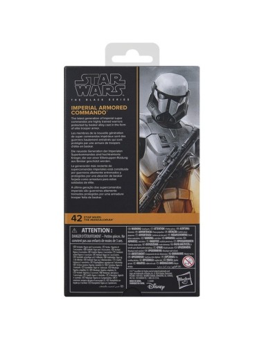 FIGURA DE ACCIÓN STAR WARS BLACK SERIES THE MANDALORIAN IMPERIAL ARMORED COMMANDO