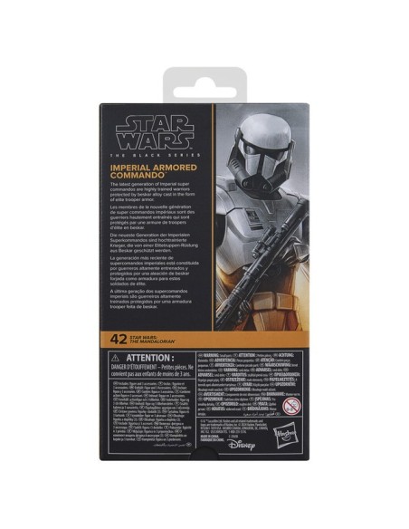 FIGURA DE ACCIÓN STAR WARS BLACK SERIES THE MANDALORIAN IMPERIAL ARMORED COMMANDO