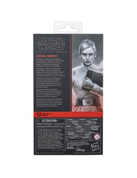 FIGURA DE ACCIÓN STAR WARS BLACK SERIES ANDOR DEDRA MEERO