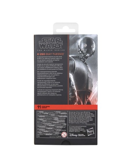 FIGURA DE ACCIÓN STAR WARS BLACK SERIES ANDOR K-2SO (KAY-TUESSO)