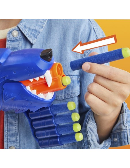 LANZADOR NERF WILD WOLFPACK