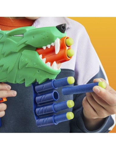LANZADOR NERF WILD WOLFPACK