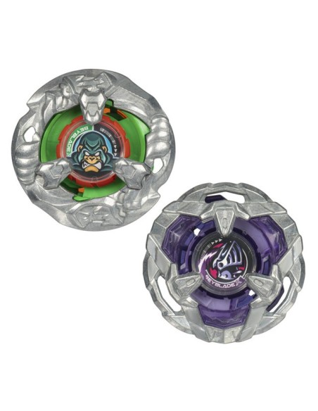 TROMPO BEYBLADE X YELL KONG 3-60GB Y HELM KNIGHT 5-80T