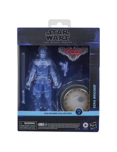FIGURA DE ACCIÓN STAR WARS BLACK SERIES HOLOCOMM EZRA BRIDGE