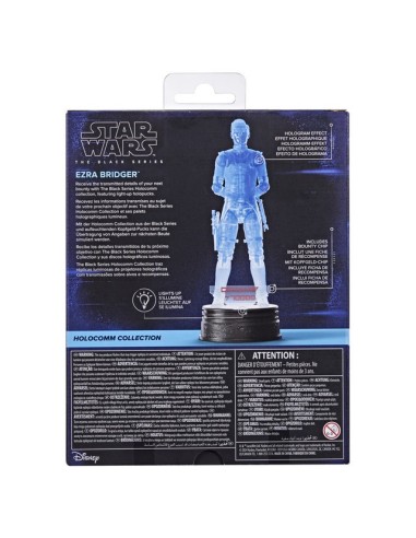 FIGURA DE ACCIÓN STAR WARS BLACK SERIES HOLOCOMM EZRA BRIDGE