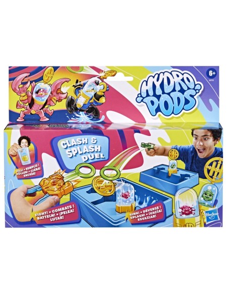 FIGURA DE ACCIÓN HYDRO PODS MARVEL DUELO DE DISCOS