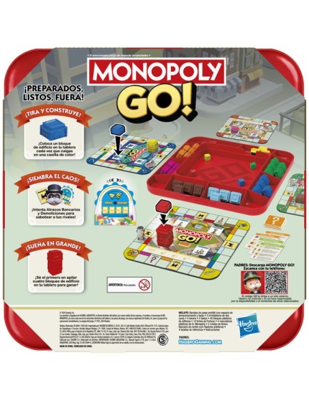 JUEGO DE MESA MONOPOLY GO!