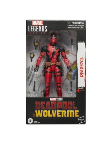 FIGURA DE ACCIÓN MARVEL LEGENDS SERIES DEADPOOL & WOLVERINE  DEADPOOL