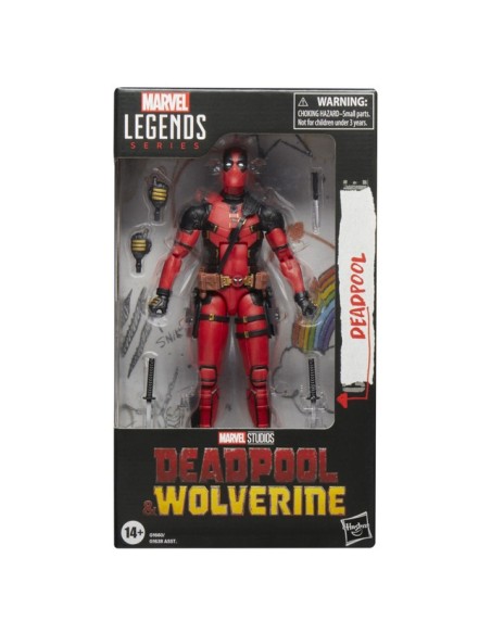 FIGURA DE ACCIÓN MARVEL LEGENDS SERIES DEADPOOL & WOLVERINE  DEADPOOL
