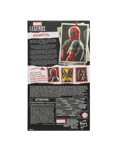 FIGURA DE ACCIÓN MARVEL LEGENDS SERIES DEADPOOL & WOLVERINE  DEADPOOL