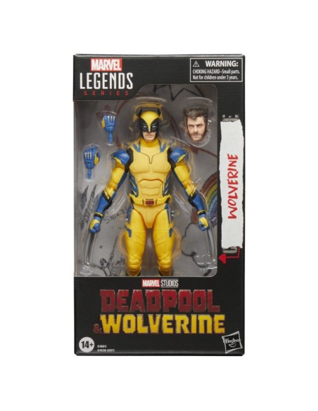 FIGURA DE ACCIÓN MARVEL LEGENDS SERIES WOLVERINE DEADPOOL & WOLVERINE
