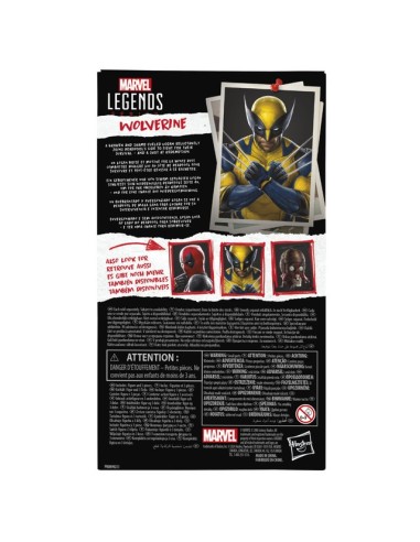 FIGURA DE ACCIÓN MARVEL LEGENDS SERIES WOLVERINE DEADPOOL & WOLVERINE
