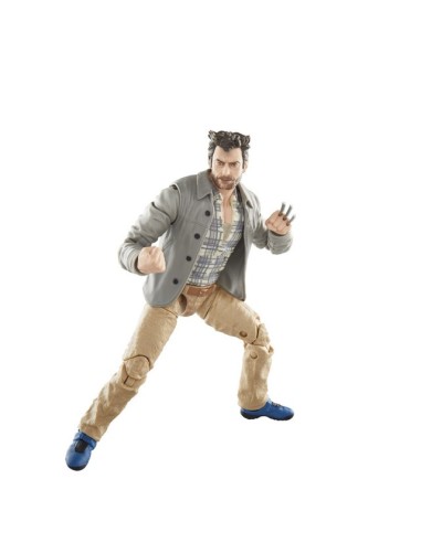 FIGURA DE ACCIÓN MARVEL LEGENDS SERIES DEADPOOL & WOLVERINE HEADPOOL CON LOGAN