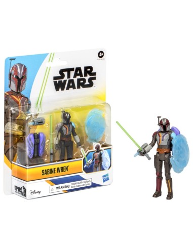 FIGURA DE ACCIÓN STAR WARS EPIC HERO SERIES SABINE WREN