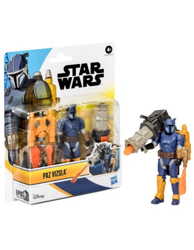 FIGURA DE ACCIÓN STAR WARS EPIC HERO SERIES PAZ VIZSLA
