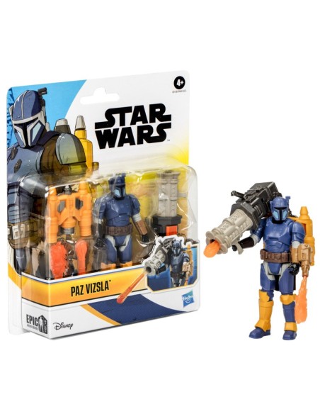 FIGURA DE ACCIÓN STAR WARS EPIC HERO SERIES PAZ VIZSLA