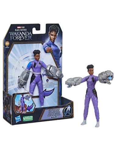 FIGURA BLACK PANTHER WAKANDA FOREVER SHURI PODER VIBRANIUM