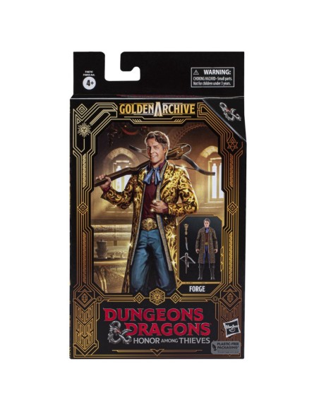 FIGURA DE ACCIÓN DUNGEONS & DRAGONS GOLDEN ARCHIVE FORGE