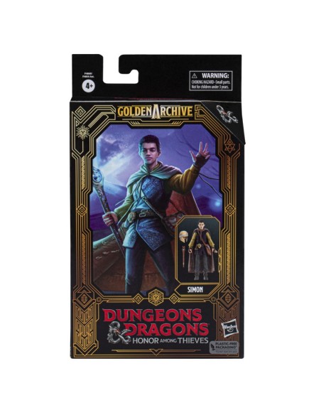 FIGURA DE ACCIÓN DUNGEONS & DRAGONS GOLDEN ARCHIVE SIMON