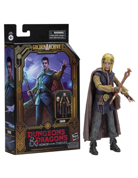 FIGURA DE ACCIÓN DUNGEONS & DRAGONS GOLDEN ARCHIVE SIMON