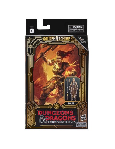 FIGURA DE ACCIÓN DUNGEONS & DRAGONS GOLDEN ARCHIVE HOLGA