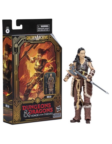 FIGURA DE ACCIÓN DUNGEONS & DRAGONS GOLDEN ARCHIVE HOLGA