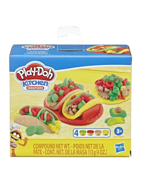 MASAS PLAY-DOH KITCHEN CREATIONS TACOS DIVERTIDOS