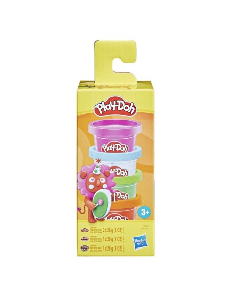 MASAS PLAY-DOH ZOO MINI PACK COLORES BRILLANTES Y METÁLICOS
