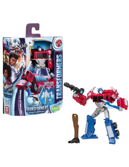 FIGURA DE ACCIÓN TRANSFORMERS EARTHSPARK DELUXE OPTIMUS PRIME