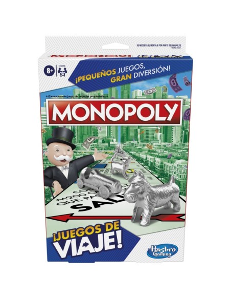 JUEGO DE MESA MONOPOLY GRAB AND GO