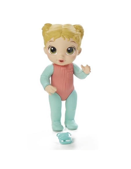 MUÑECA BABY ALIVE SUEÑO Y ABRAZOS BEBÉ CABELLO RUBIA