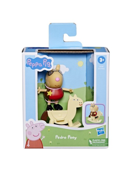 FIGURA PEPPA PIG DIVERTIDOS AMIGOS PEDRO PONY