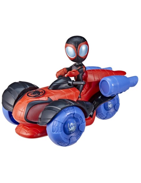 VEHÍCULO SPIDEY AND FRIENDS ARACNO TRICICLO CON LUCES MILES