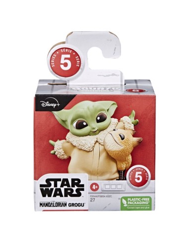 FIGURA FAN STAR WARS BOUNTY COLLECTION GROGU ABRAZO GATO