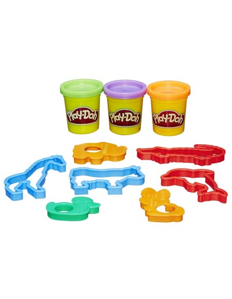 MASAS PLAY-DOH MINI CUBO DE ANIMALES