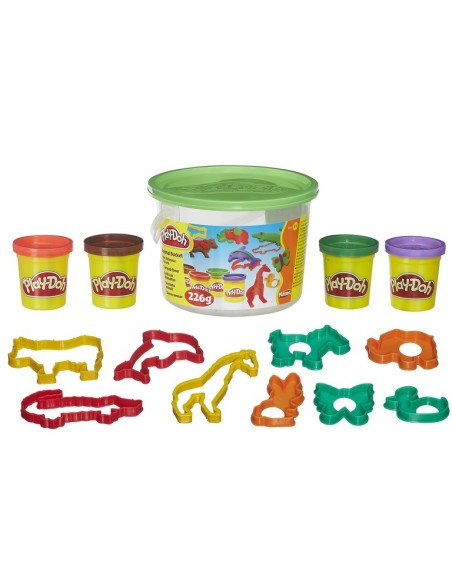 MASAS PLAY-DOH MINI CUBO DE ANIMALES