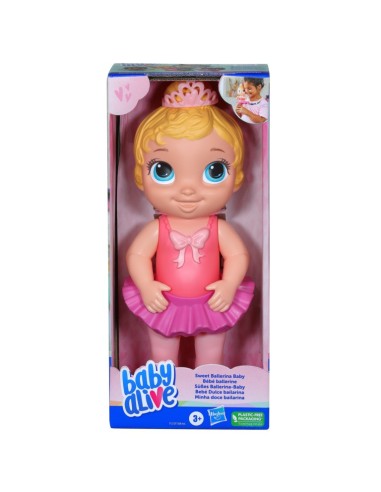 MUÑECA BABY ALIVE DULCE BAILARINA BEBÉ ROSADA