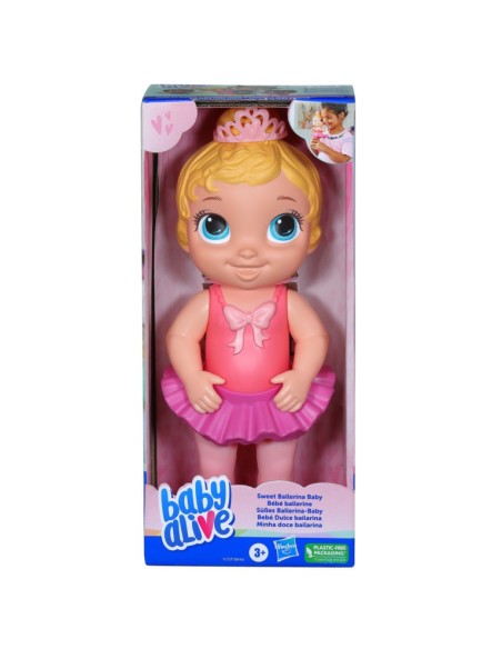 MUÑECA BABY ALIVE DULCE BAILARINA BEBÉ ROSADA