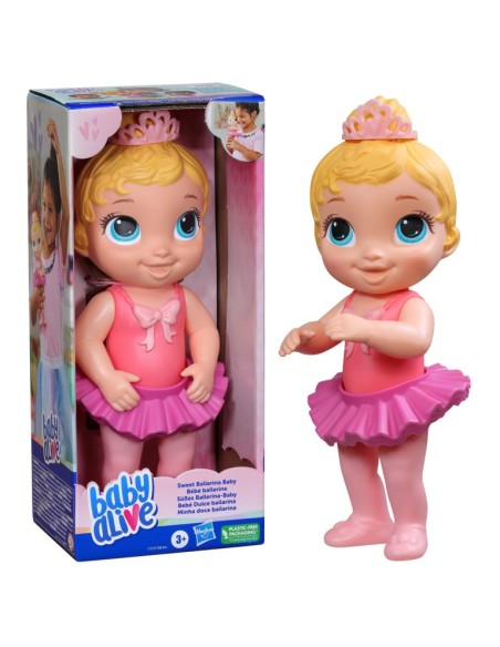 MUÑECA BABY ALIVE DULCE BAILARINA BEBÉ ROSADA