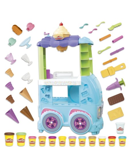 MASAS PLAY-DOH  KITCHEN CREATIONS CAMIÓN HELADOS
