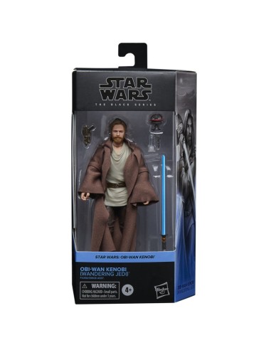 FIGURA FAN STAR WARS BLACK SERIES OBI WAN KENOBI (WANDERING JEDI)